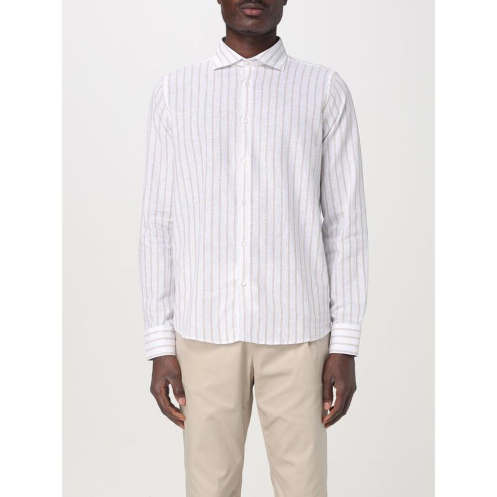 Manuel Ritz Shirt Men Beige
